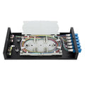 Wallmount Box Fiber Optic Terminal encloure 6 LC Duplex Port by OFCN