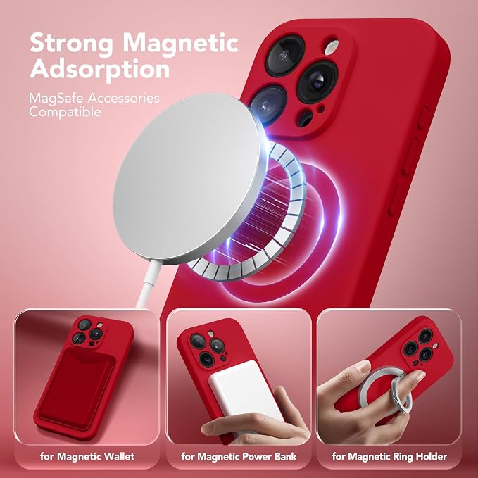 Magnetic for iPhone 15 Pro Case, Compatible - Image 2