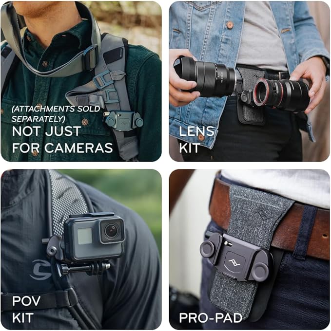 Peak Design Capture Camera Clip V3, Eclipse - Image 4