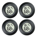 4 Pack Mini Digital Hygrometer Gauge Indoor Thermometer, LCD Monitor by Unknown
