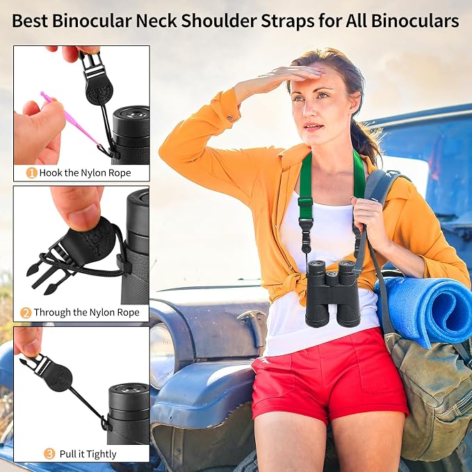 FIEIL Comfortable Shoulder Strap, Nylon Camera Strap, Adjustable Neck Strap - Image 4