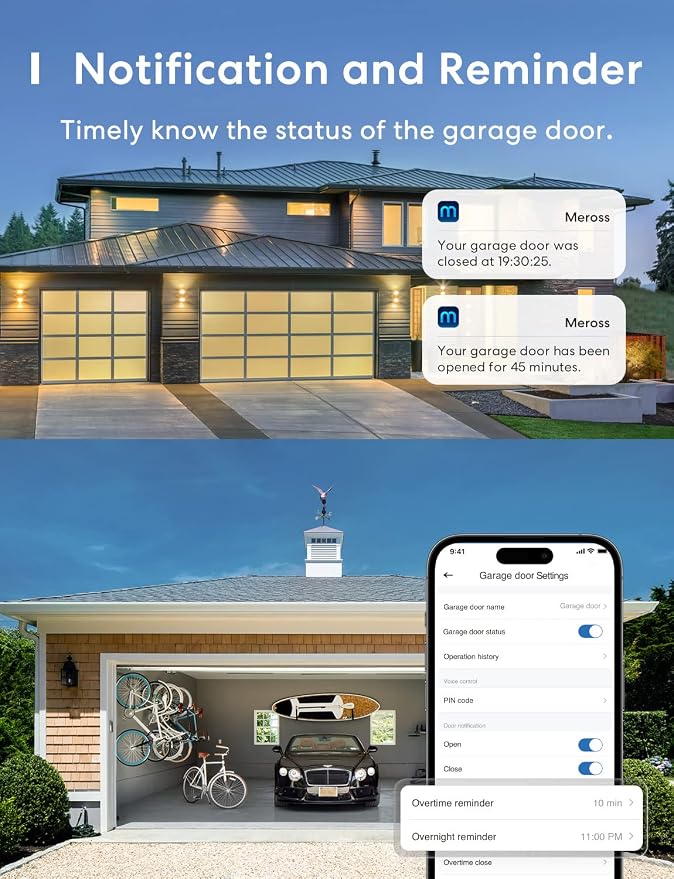 meross Smart Garage Door Opener Remote - Image 5