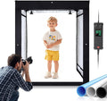 Bi-Color LED Photo Light Box 47x20x55in, Dimmable LEDs Product Photography by Heorryn