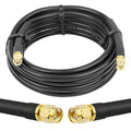 MOOKEERF KMR240 SMA Male to SMA Male Coaxial Cable 50 ohm Coax Ultra Low Loss by MOOKEERF