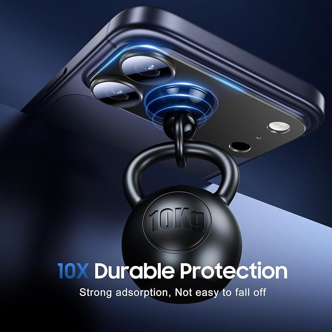 UniqueMe for 3 Pack iPhone 17 Pro Max Camera Lens Protector - Image 2