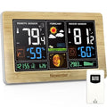 Newentor Weather Station Wireless Indoor Outdoor Thermometer, Color Display by Newentor