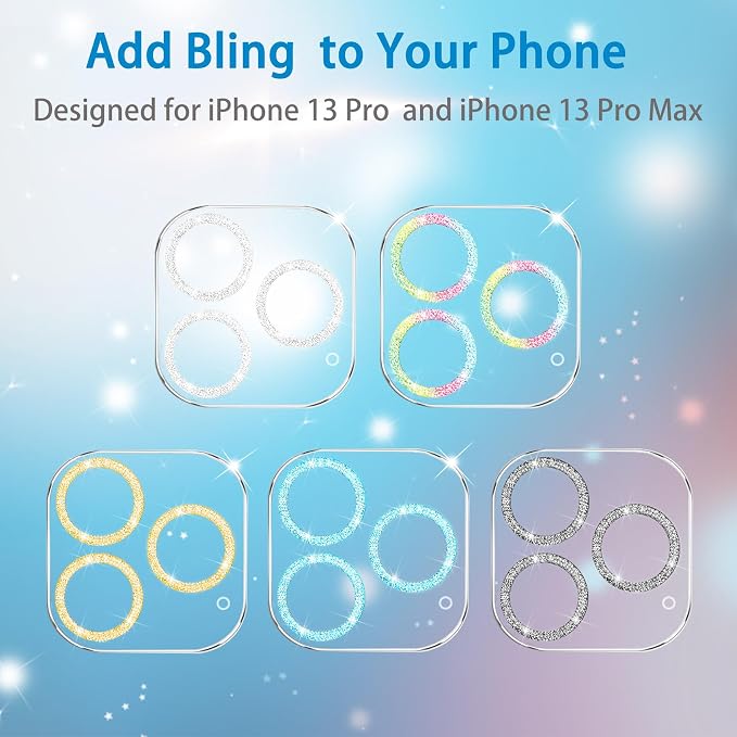 【3 Pack】Dengduoduo Tempered Glass Camera Lens Protector - Image 7