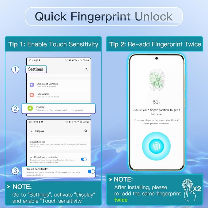 JETech Privacy Screen Protector - Image 2