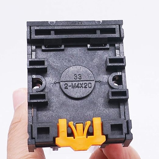TWTADE/JTX-2C, MK2P-I DPDT Power Relay with Plug-in Terminal Socket Base, DC 12V Coil, 8 Pin 2NO 2NC