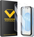 V-PORYADKU 3 Pack for Samsung Galaxy S25 Plus Screen Protector, 9H Tempered by PORYADKU
