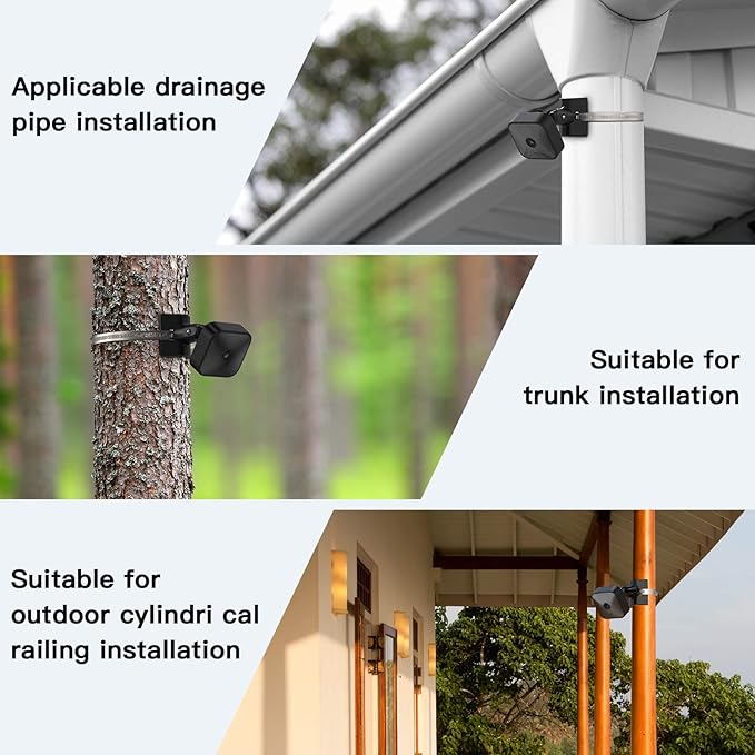 HOLACA 2 Pack Blink Camera Pole Mount Blink Outdoor Mount Compatible - Image 6