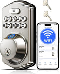 Veise VE012W Built-in WiFi Fingerprint Smart Lock, App Remote Control, by Veise