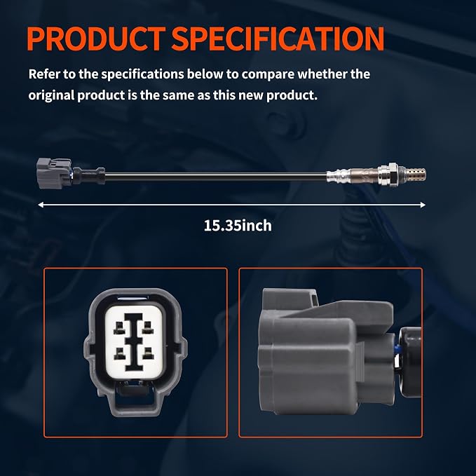HiSport 36532PZAA01 Heated O2 Oxygen Sensor Compatible - Image 2