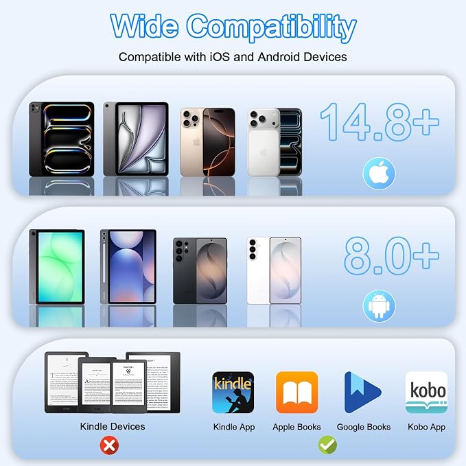 Remote Control Scrolling for Tiktok, Page Turner for Kindle App E-Book - Image 7