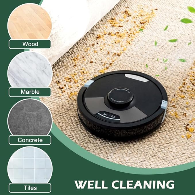 Zornaveli 25 Pcs Accessories Kit for iRobot Roomba Plus 405 Combo/505 Combo Robot Vacuum Cleaner: 2 Main Brushes, 6 Dust Bags, 6 Mop Pads, 4 Filters, Side Brushes and 1 Cleaning Tool