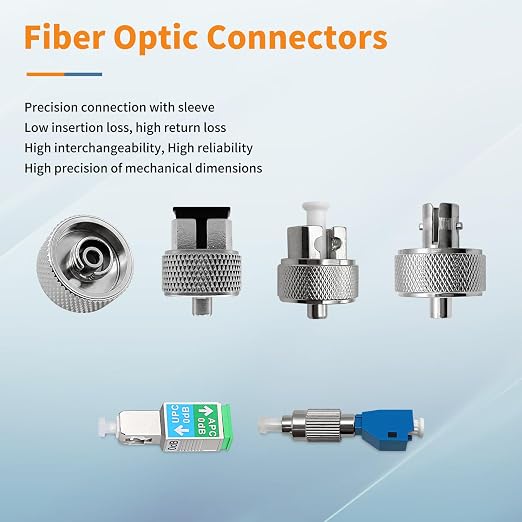 Fiber Optic Connector, FC/UPC-LC/UPC, SC/UPC-/APC Interchangeable Optical Fiber - Image 5