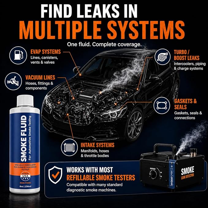 Smoke Fluid Solution for Automotive Smoke Machine Testing - Image 2