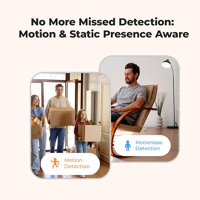 THIRDREALITY Presence Sensor R2, 24GHz mmWave Radar, Adjustable Sensitivity - Image 6