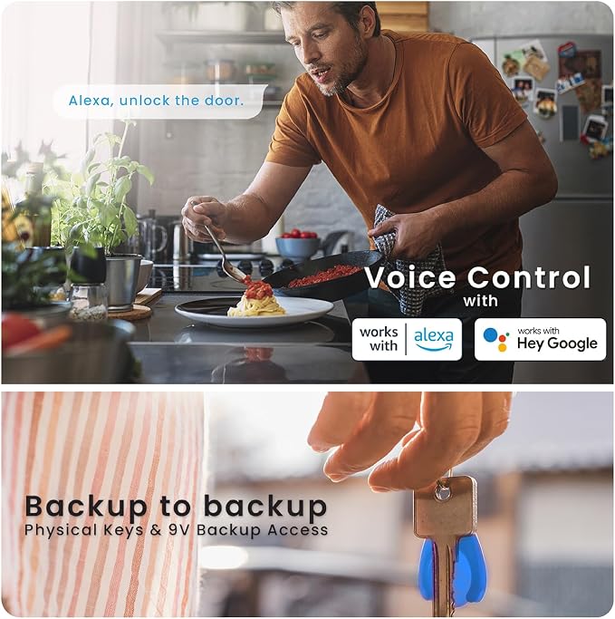 Lockly Secure Pro Wi-Fi Smart Door Lock, Keyless Entry - Image 7