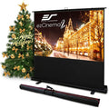 Elite Screens ezCinema 2, 110-inch 16:10 Portable Manual Floor Pull Up Scissor Back Projector Screen, Home Office Classroom Front Projection Carrying Bag, US Based Company 2-YEAR WARRANTY, F110NWX2