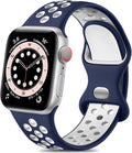 Lerobo Compatible with Apple Watch Band Series 9 8 7 41mm Band SE 40mm 38mm 11 by Lerobo