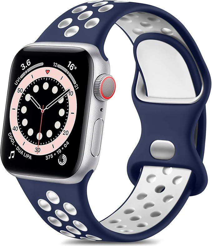 Lerobo Compatible with Apple Watch Band Series 9 8 7 41mm Band SE 40mm 38mm 11 by Lerobo
