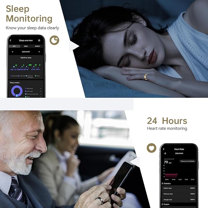Smart Ring for Women & Men, Fitness Tracker - Image 5