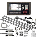 3 Axis DRO Digital Readout Magnetic Scale DRO Display Kit CNC Milling Lathe,DIY Travel Length