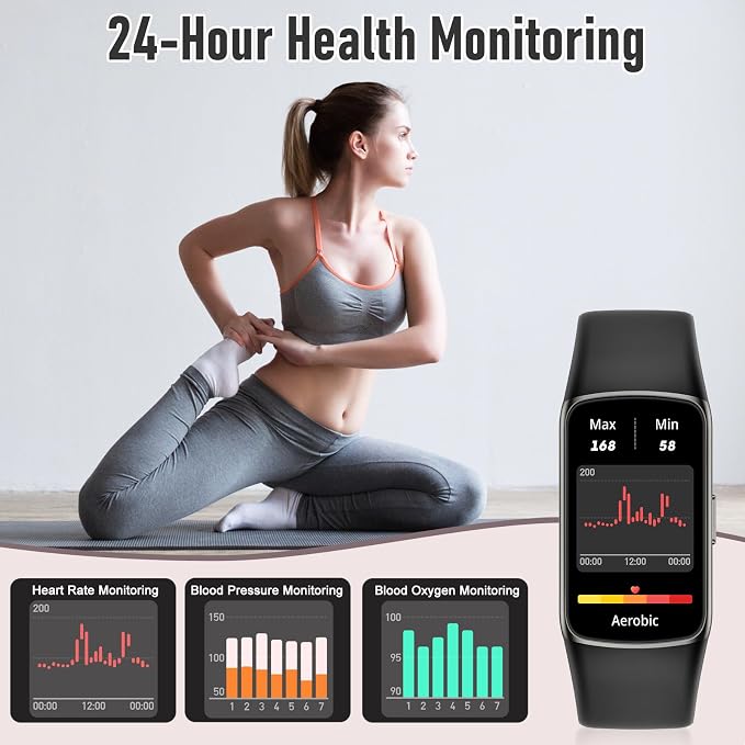 Zeacool Fitness Tracker with 24/7 Heart Rate, Blood Oxygen Sleep Monitor - Image 5