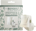 MRS. MEYER'S Clean Day Premium Scented Oil Diffuser, Wall Plug in Air Freshener, Aromatherapeutic Home Scent Device, Automatic Shut-Off and Adjustable Scent Control, Refills Sold Separately