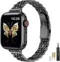 MioHHR Slim Metal Band Compatible by ProfessionalStainlessSteelWatchBandCase
