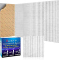 BSHEAD 12 Pack Large Soundproof Wall Panels, 15.7 x 15.7 x 0.47 in Sound Proof Foam Panels for Walls, 1.2lb/ft³ High Density, Thicker 0.47in, Acoustic Panels, Sound Dampening Panels Gray