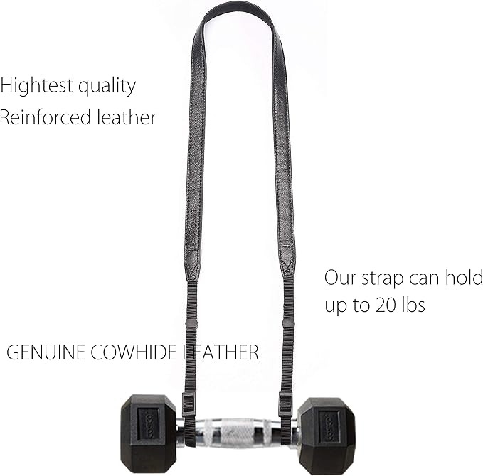 CP008 Leather Camera Shoulder Neck Strap compatible - Image 6