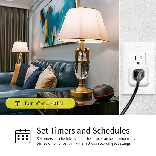 Minoston Smart Plug, 15A Mini Z-Wave 800 Series Plug-in Socket with Built-in Repeater andRange Extender, Z-Wave Hub Required, Compatible with SmartThings, Wink, FCC and ETLListed, MP21Z