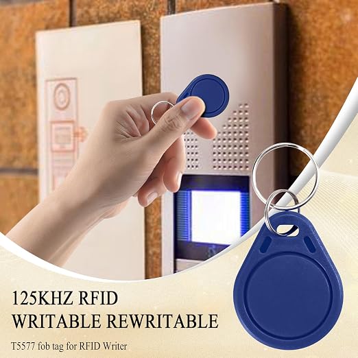 10pcs T5577 RFID Keyfobs 125kHz Writable T5577 Key Tags Proximity ID Card Token - Image 6