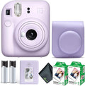 Fujifilm Instax Mini 12 Instant Camera Lilac Purple Bundle by FUJIFILM