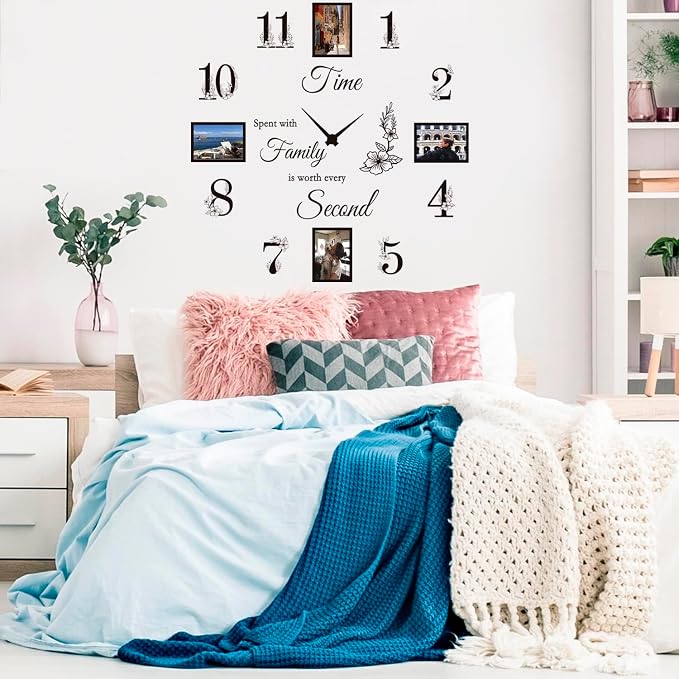 Large DIY Wall Clock Decal - Image 5