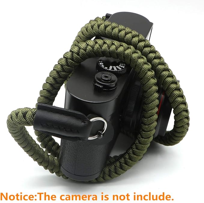 Paracord Camera Strap Long Camera Neck Shoulder Strap - Image 5