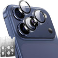 LK 2 Pack for iPhone 17 Pro/17 Pro Max Camera Lens Protector One-Click by LK