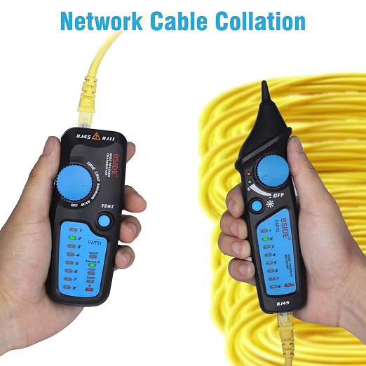 Bside Network Cable Tester RJ45 RJ11 Wire Tracker Telephone Line Tester LAN TV - Image 5