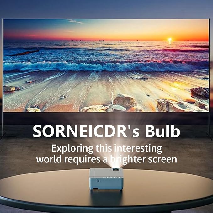 SORNEICDR AN-C430LP Replacement Projector Lamp Bulb Compatible with Sharp PG-C355W, XG-C330X, XG-C335X, XG-C350X, XG-C465X, XG-C435X Projectors, with Housing