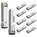 OPSTRAN 10GBASE-LR SFP+ Optical Transceiver Module Compatible with Ubiquiti Unifi UF-SM-10G 10G SFP+ LR 1310nm 10km DDM Duplex LC SMF 10 Pack