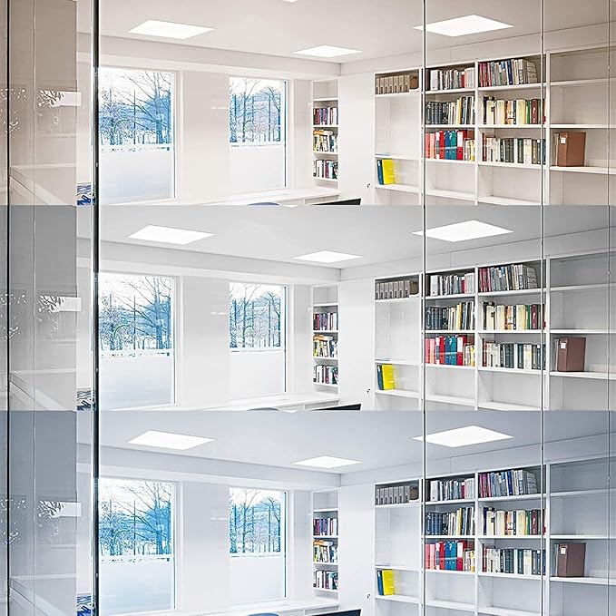 2x4 FT LED Light Flat Panel, 30-72W, 5 CCT 3K | 3.5k | 4K | 5K | 6.5K, Dimmable Recessed Drop Ceiling Lights, 3750/5000/6250/7500/9000 Lumen, Lay in Fixture for Commercial 120-277V, ETL DLC(6 Pack)