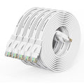Cat 6 Ethernet Cable 10 ft Flat Internet Network Cables by CableGeeker
