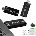 Wireless HDMI Transmitter and 2 Receivers 4K, Ask Nano HDMI Wireless Splitter Presentation Kit for Classroom, Church, and Meeting Room, 50FT Range, Ultra 4K Output, Low Latency, Cast Screen to 2 TVs