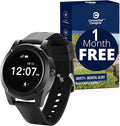 Connected Caregiver Safety+ 4G Medical Alert System for Seniors: Smart Watch, Fall Detection, 24/7 Monitor, WiFi Locate, SOS Button, Small, Lightweight, (Call to Activate)