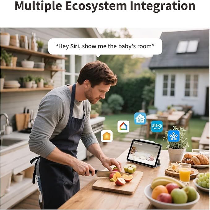 Aqara G100, 2K Indoor/Outdoor Security Camera, HomeKit Secure Video, 2-Way Audio, Spotlight Color/IR Night Vision, AI Detection, 140° FOV, Wi-Fi 6, Supports HomeKit, Alexa, Google and IFTTT, White