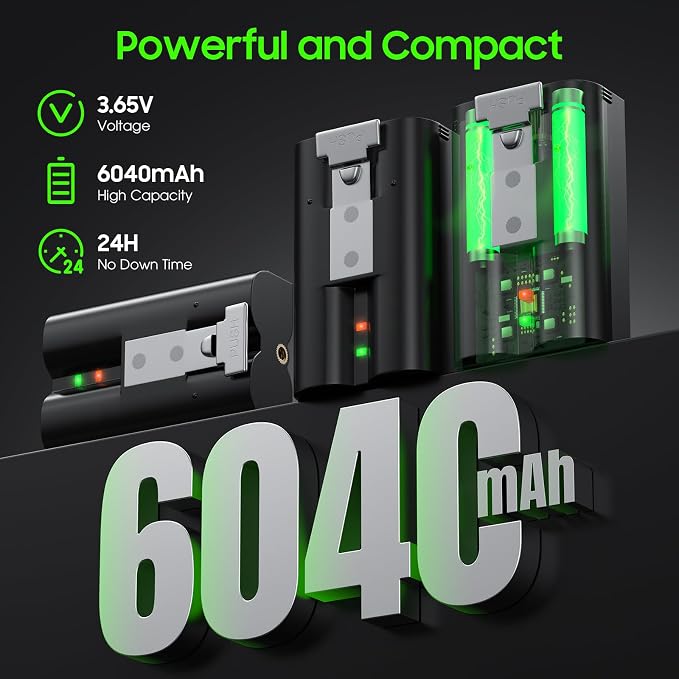 Replacement Battery for Ring Doorbell - 6040mAh Rechargeable Ring Camera Battery - Image 7