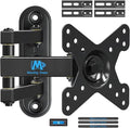 Mounting Dream Monitor Wall Mount for Most 17-39 Inch (Some up to 42 inch)，UL Listed TV Mount TV Bracket with Articulating Arms Tilt Swivel Extension Rotation, Up to VESA 200x200mm and 33 lbs, MD2462
