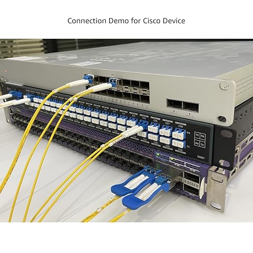 OPSTRAN 10GBASE-LRM SFP+ Optical Transceiver Module Compatible with Cisco SFP-10G-LRM 10G SFP+ 1310nm 220m DDM Duplex LC MMF